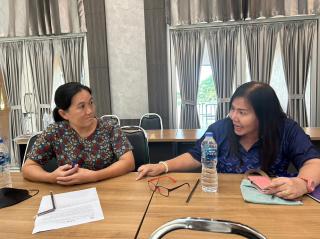 ประชุมการพิจารณาและนำเสนอระบบบริหารจัดการห้องพักและสถานที่